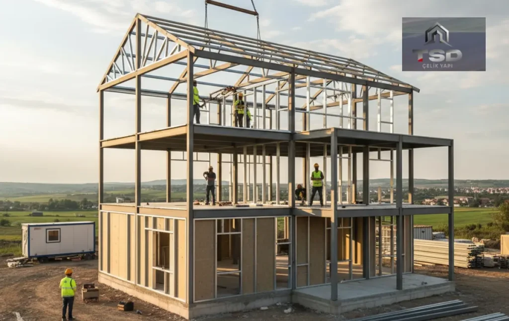 Çelik Ev Kurulumu Kaç Gün Sürer