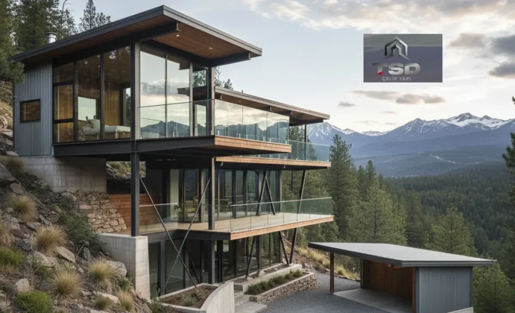 Eğimli Araziye Çelik Ev Yapılabilir Mi