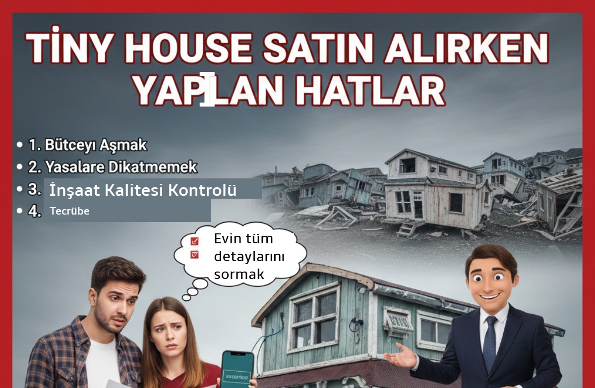 Tiny House Satın Alırken Yapılan Hatalar