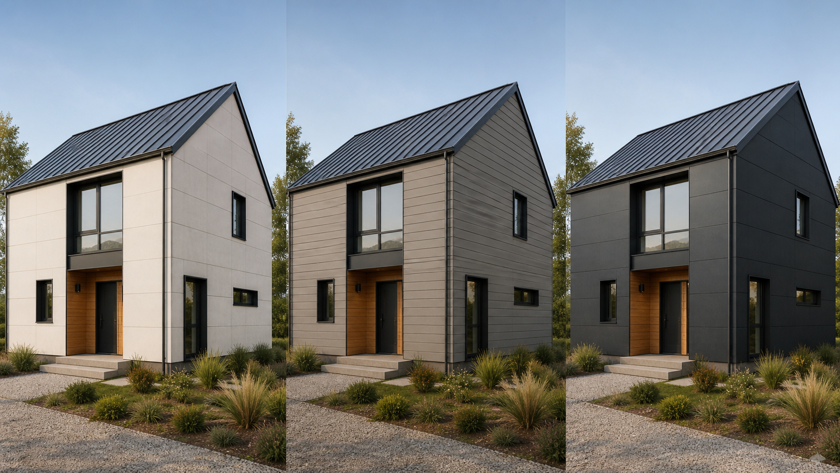 Çelik Ev Dış Cephe Kaplamaları: Fibercement, Siding ve Kompozit